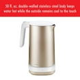 thumbnail image 5 of ZWILLING Enfinigy 1.5-Liter Cool Touch Stainless Steel Electric Kettle Pro, Tea Kettle, Gold, 5 of 9