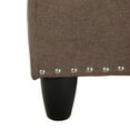thumbnail image 3 of L Shaped Sectional Couches, Modular Fabric Corner Sofa with Cup Holder Lounge Sofa with Right Chaise for Living Room, Brown, 3 of 6