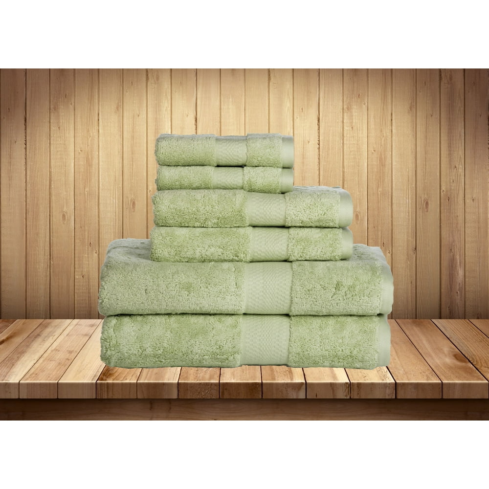 Addy Home Ultra Soft & Plush 6PC Bath Towel Set (2 Bath, 2 Hand & 2