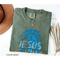 thumbnail image 3 of Jesus Is King Christian T-Shirt, Unisex Faith Streetwear, Comfort Colors Religious Tee, Bible Verse Gift, Lion Graphic Apparel, 3 of 8