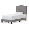 thumbnail image 2 of Kingfisher Lane Linen Twin Bed in Gray, 2 of 6
