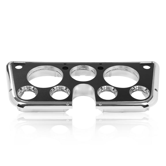 CROSSDESIGN Dash Bezel Dash Cover Fit for Chevy C10 1967-1972 Black