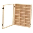 thumbnail image 3 of Milaget Wooden Toy Car Display Case Multifunctional Organizer Model Car Storage Rack 24 Grid, 3 of 9