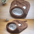 thumbnail image 3 of Billuyoard Mantenga a las mascotas acogedoras Este gato durmiente Interno cálido y cómodo Duerma esta cama - Para perros que duermen Interna Hábitats y jaulas para animales pequeños rosa METRO, 3 of 6