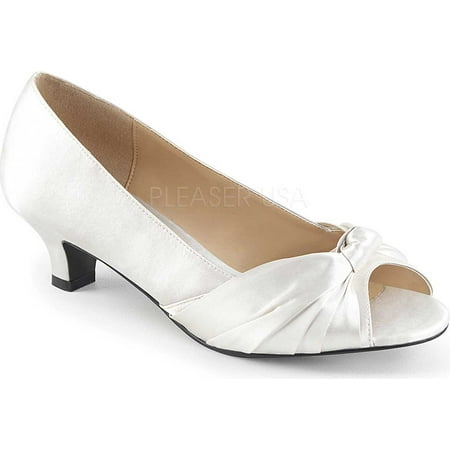

Women s Pleaser Pink Label Fab 422 Open-Toe Pump