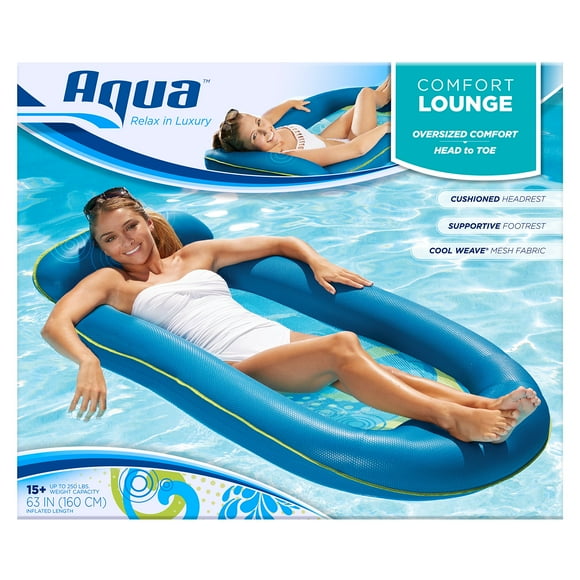 Piscina flotante Lounge Aqua Comfort inflable para adultos