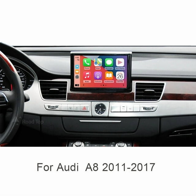 AUTOABC 2025 New Wireless Android Auto For Audi Car A8 2011-2017Carplay Interface Mirror Link Air Play