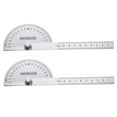 thumbnail image 4 of LABSERRON Protractor With Swing Arm 2Pcs 180 Degree Stainless Steel Measuring Tool 100Mm Silver, 4 of 8