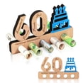 thumbnail image 1 of Ounissouiy Caja de regalo de madera para sorpresa especial de 60 cumpleaños, regalo de dinero de cumpleaños de madera, regalos de dinero Kits de decoración para fiestas, 1 of 6