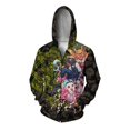 thumbnail image 3 of Sudadera con capucha y cremallera con diseño estético para hombre, ropa Y2k, sudadera con capucha con estampado de monstruo, sudaderas con cremallera, top gótico informal, sudaderas para hombre, 3 of 5