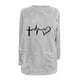 thumbnail image 4 of Puntoco Blusa de manga larga cálida con cuello redondo y bolsillo holgado de invierno para mujer Puntoco Puntoco-3410, 4 of 4