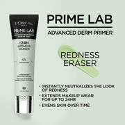 LOreal Paris Prime Lab Up to 24HR Redness Eraser Lotions Primer, 1 fl oz