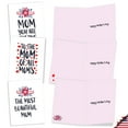 thumbnail image 3 of The Best Card Company 20 Assorted Mother's Day Notecards Bulk Box Set 4 x 5.12 Inch with Envelopes (10 Designs, 2 Each) Amazing Mom AM10351MDG-B2x10, 3 of 6