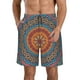 thumbnail image 1 of Fotbe Mandala Trajes de Baño Estampados para Hombre, Shorts de Verano de Secado Rápido, Ropa de Playa, Bañadores-Small, 1 of 6