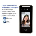thumbnail image 2 of TCP/IP AI Face Recognition Time Attendance Access Control Machine RFID Card Reader Electric Empolyee Recorder System ,Accurate Calculations, 2 of 7