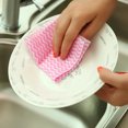 thumbnail image 2 of Miangastore 50Set Non-Woven Towels Green Kitchen Towels For Business Use, 2 of 6