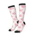thumbnail image 2 of Bingfone Compression Socks For Women And Men Long Socks For Running Athletic Cycling Nurse-Cartoon Pig, 2 of 9