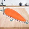 thumbnail image 3 of Toymendous 12.5 Inch Jumbo Squishy Carrot, Soft Sensory Stress Ball, 3 of 5