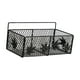 thumbnail image 2 of Cesta colgante para cocina, contenedor de almacenamiento, organizador de fregadero de metal, decoración sobre gabinete Negro, 2 of 7