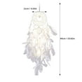 thumbnail image 3 of WUJDF Dream Catcher Wall Hanging with LDE Lights, Bohemian Style Macrame Dreamcatcher Wall Hanging with Plume Accents, Easy to Install, Home Decorations Craft Meaningful Gift for Family and Friends, 3 of 4