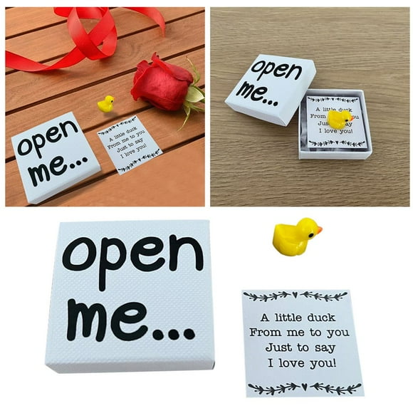 HLONK I Love You Gift Open Me Gift Couple Gift For Boyfriend Gift For Girlfriend Valentine‘s Day