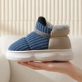 thumbnail image 4 of Otqutp Kids Puffy Cozy Slipper Booties, Girls Winter Fuzzy Warm Full Wrapped Thick-Soled Sherpa Plush Indoor Outdoor Shoes, 4 of 6