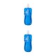thumbnail image 4 of Yuarrent Botellas de agua de materiales duraderos: socio de hidratación confiable Botella de agua plegable Botella de agua plegable Unique sky cielo azul 480ml 2piezas, 4 of 6
