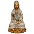 thumbnail image 3 of Design Toscano Goddess Guan Yin Seated on a Lotus Statue, 3 of 8