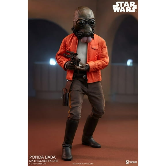 Sideshow Star Wars: A New Hope Scum & Villainy Ponda Baba 1/6 Scale 12" Collectible Figure