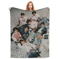 thumbnail image 2 of Stray Kids Fleece Throw Blankets, Super Soft Flannel Cozy Blankets for Adults, Washable Lightweight Blanket for Couch Sofa Bed Office, Warm Plush Blankets for All Season, 2 of 8