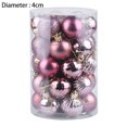 thumbnail image 2 of FloreceBien 34 Piezas 4 cm Adornos de Bolas de Navidad Inastillables para Decoración de Fiesta de Cumpleaños de Boda de Árbol de Navidad, 2 of 5