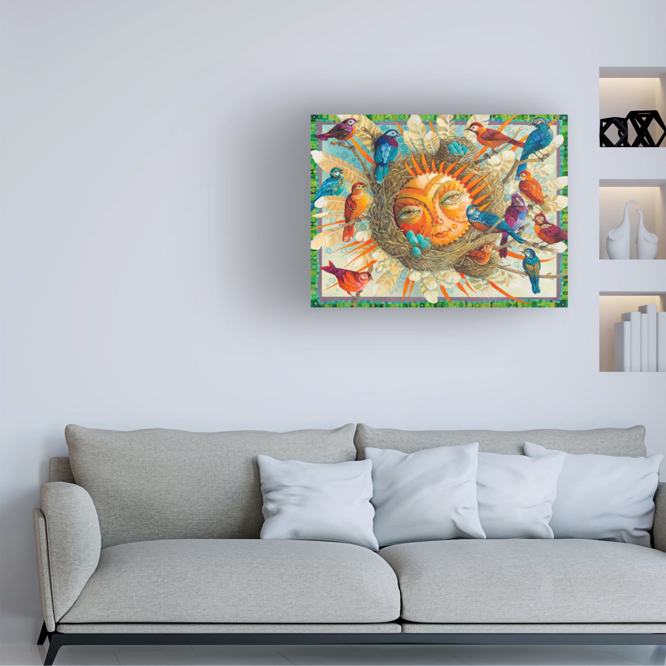 Canvas Wall Art - David Galchutt 'Shine' Wall Art for Living Room, Bedroom, or Office Décor by Trademark Fine Art - 24 x 18 Inches