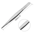 thumbnail image 2 of Unique Bargains 5Pcs 5 inch Stainless Steel Straight Pointed Tweezers with Serrated Tip, 2 of 4