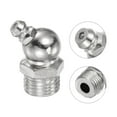 thumbnail image 4 of Niquelado Hierro Recto Grasera G1/4 Rosca 14mm Ancho Hidráulico Engrasador Accesorios, 2 Piezas, 4 of 5