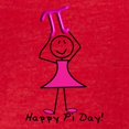 thumbnail image 3 of CafePress - Pi Day T Shirt - Womens Football Shirt, 3 of 4
