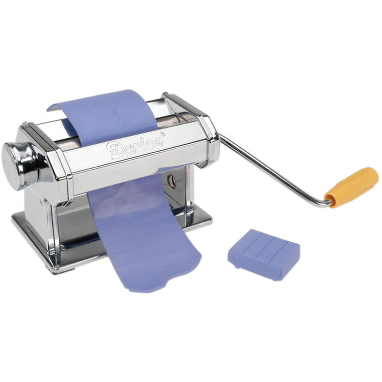 Darice Clear Stainless Steel Polymer Clay Press Machine 