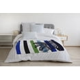 thumbnail image 3 of Simply Daisy Thin Stripe Palm Fleece Throw Blanket, Green, Standard Throw, 3 of 4