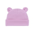 thumbnail image 1 of Gorro de bebé para niños y niñas, gorro de bebé para bebés recién nacidos, gorro pequeño con orejas de bebé, doble capa, cálido, de 0 a 1 años, 1 of 6