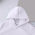 thumbnail image 7 of YDFCWXW Baby Girl Clothes 2 Piece Cute Outfit, Long Sleeve Crewneck Hooded Sweatshirt with Jogger Pants Set for Fall Spring (White, 3-4 Years), 7 of 7