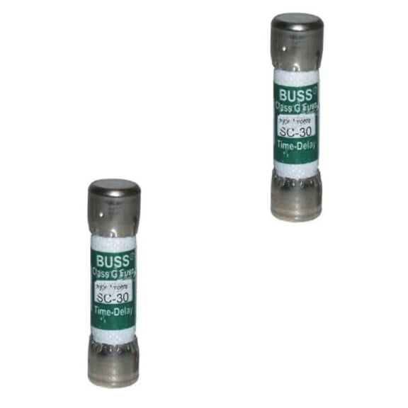 Hot Tub 30 Amp Slo-Blo Replacement Fuse, Large Style (2 Pack) Busssc30