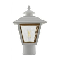Nuvo Lighting 1-Light Poly Coach Post Lantern