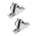 thumbnail image 1 of 2x de cubierta de material acero inoxidable para 90  degree Bimini Top Fitting Pin de liberación rápida, 1 of 5