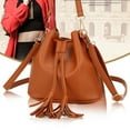 thumbnail image 4 of Hi,Fancy Bucket Shoulder Bag Drawstring Bag Purse Handbags Small Shopping Green, 4 of 9