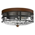 thumbnail image 5 of Aiwen Unique Glass Shade Caged Flush Mount Ceiling Lamp Industrial Light Fixture, 5 of 10