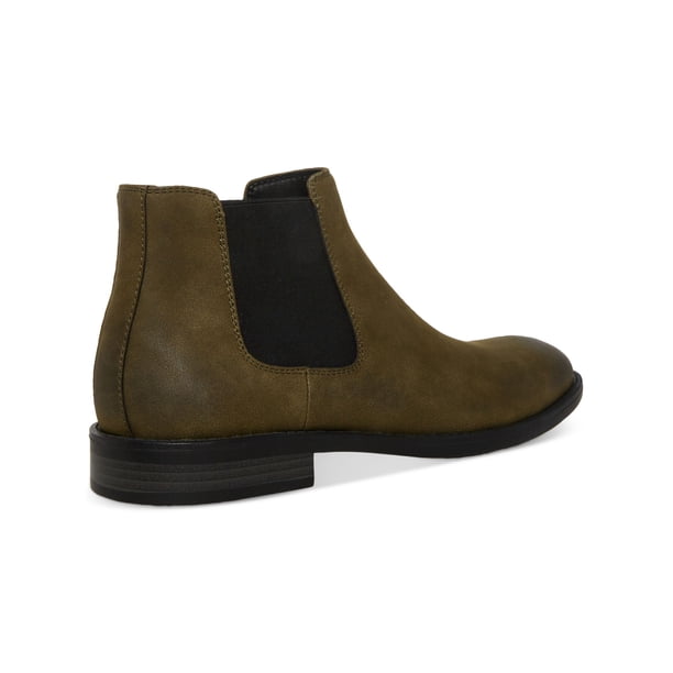 MADDEN Mens Green Cushioned Goring Maxxin Round Toe Block  display picture 2
