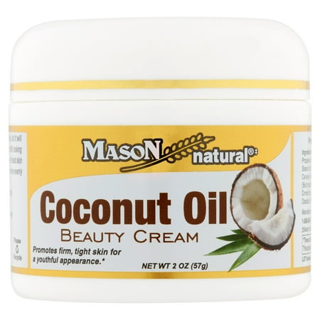 Rub 2 Ounce Cream - Mason Natural Coconut Oil Beauty Cream, 2 oz