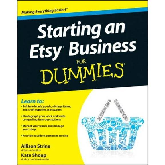 Pre-Owned Starting an Etsy Business for Dummies (Paperback) 0470930675 9780470930670