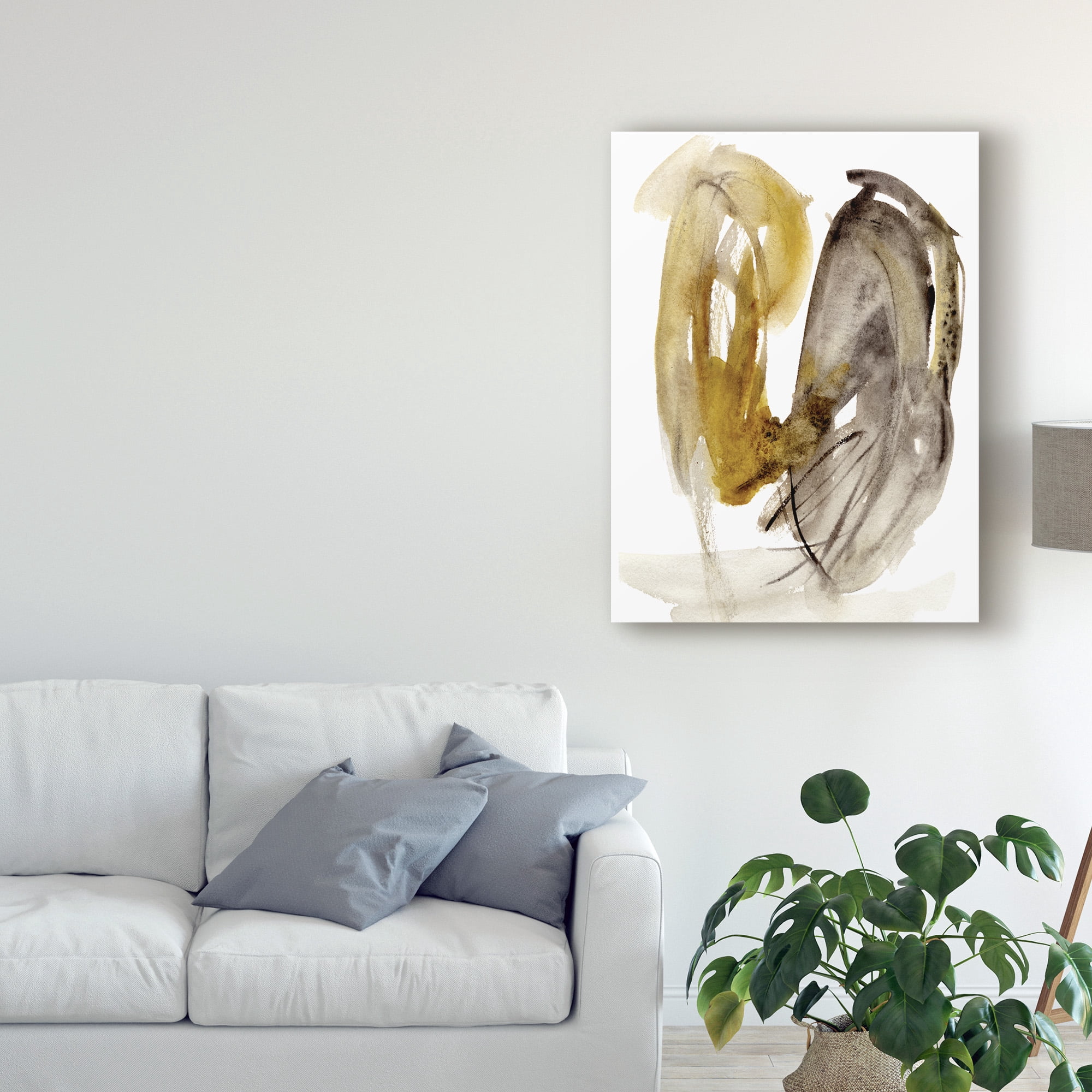 Trademark Fine Art 'Calendula II' Canvas Art by Melissa Wang