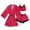 Wine, variant on Glisme Silk Pajamas For Women Set Set Floral Lace Sleepwear Camisole Top Shorts And Robe 3Pcs Pjs Classic Wine Home Clothes