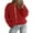 Red, variant on PRETTYGARDEN Women's Winter Faux Fur Coats Fuzzy Fleece Cropped Jackets Buttons Warm Casual Trendy Fall Fashion Clothes
